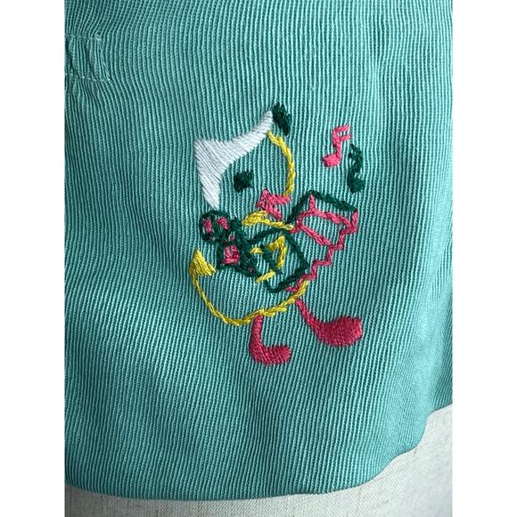 kids jacket double breasted embroidered ducks 1950s - Picture 4 of 11